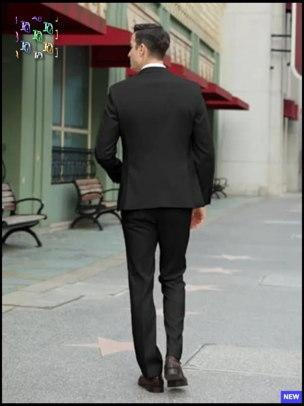 Slim Fit 3 Piece Double Breasted Suit Modern Formal Tuxedo Set Wedding Prom
